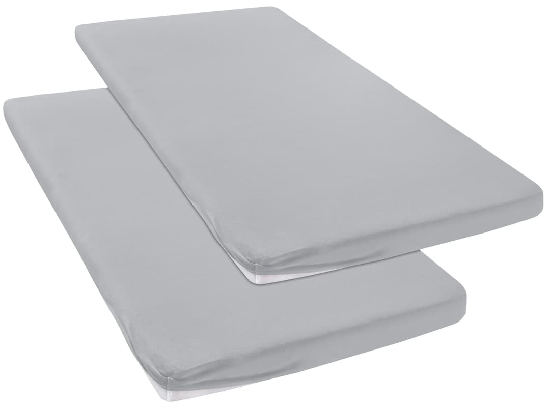 OTTO home Spannbettlaken Topper Basic | Grau