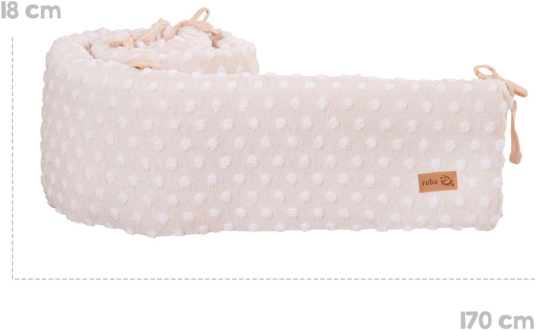 roba® Bettnestchen frosty almond | Beige