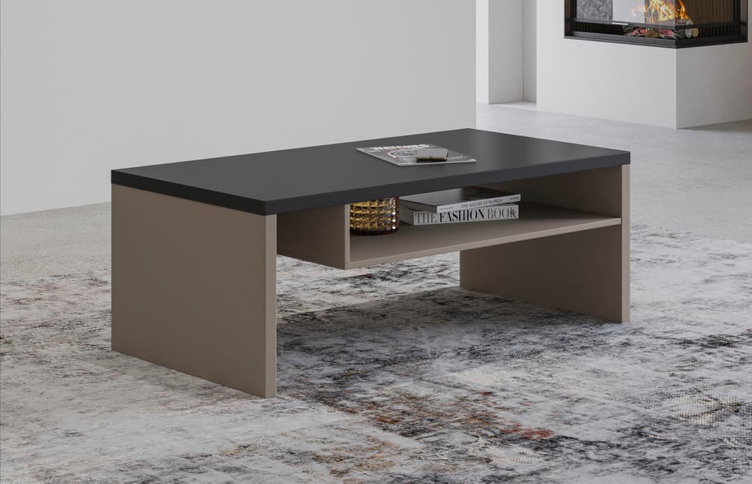 OTTO home Couchtisch Cross | Schwarz