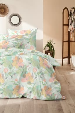 Primera Bettwäsche Floris | Grün