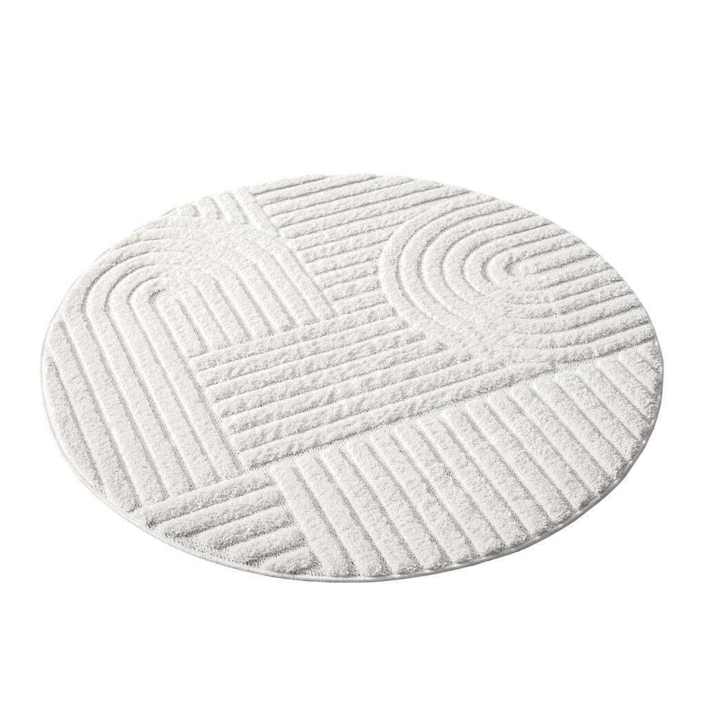 Carpet City FOCUS765 Hochflor-Teppich | Beige