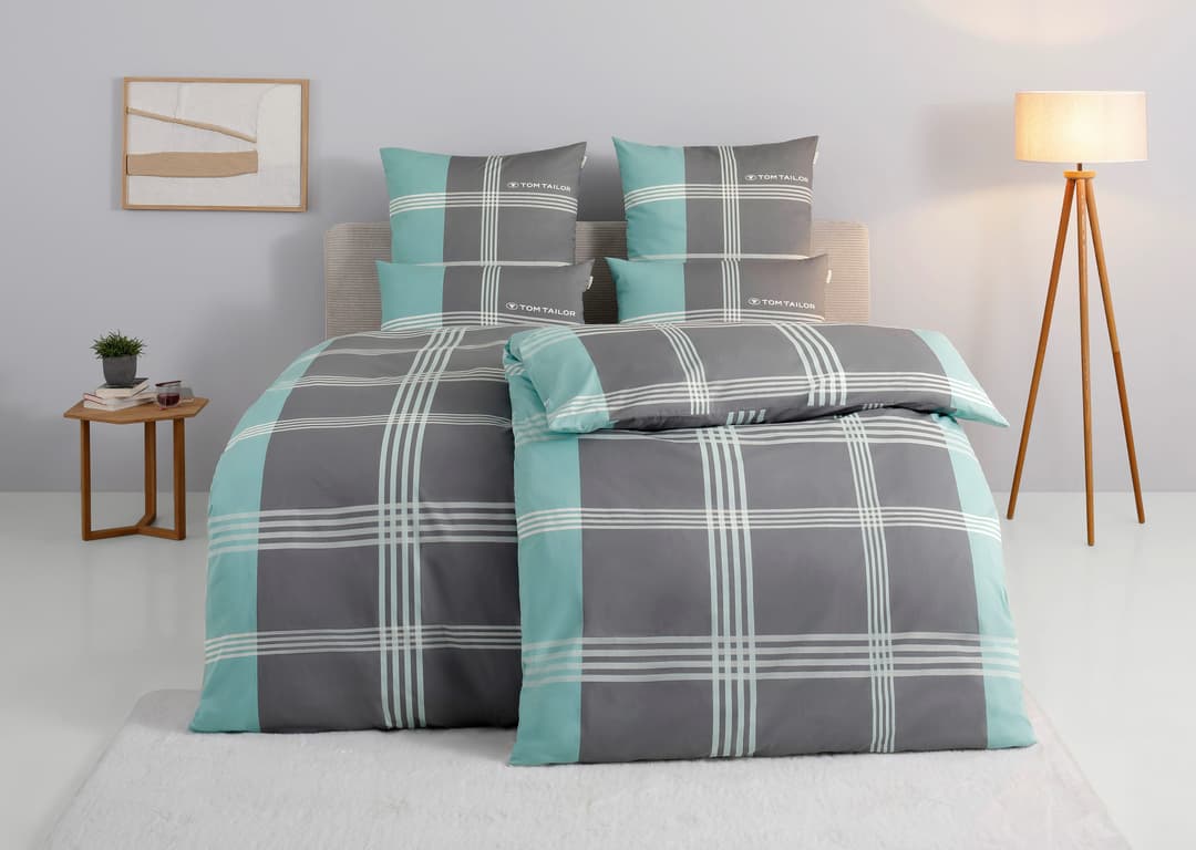 TOM TAILOR HOME Bettwäsche Ole | Grau