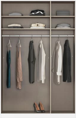 rauch Drehtürenschrank MODI | Weiß