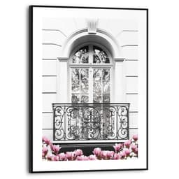 Reinders! Poster Romantischer Balkon | Schwarz
