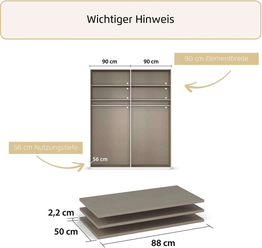 rauch Einlegeboden | Beige