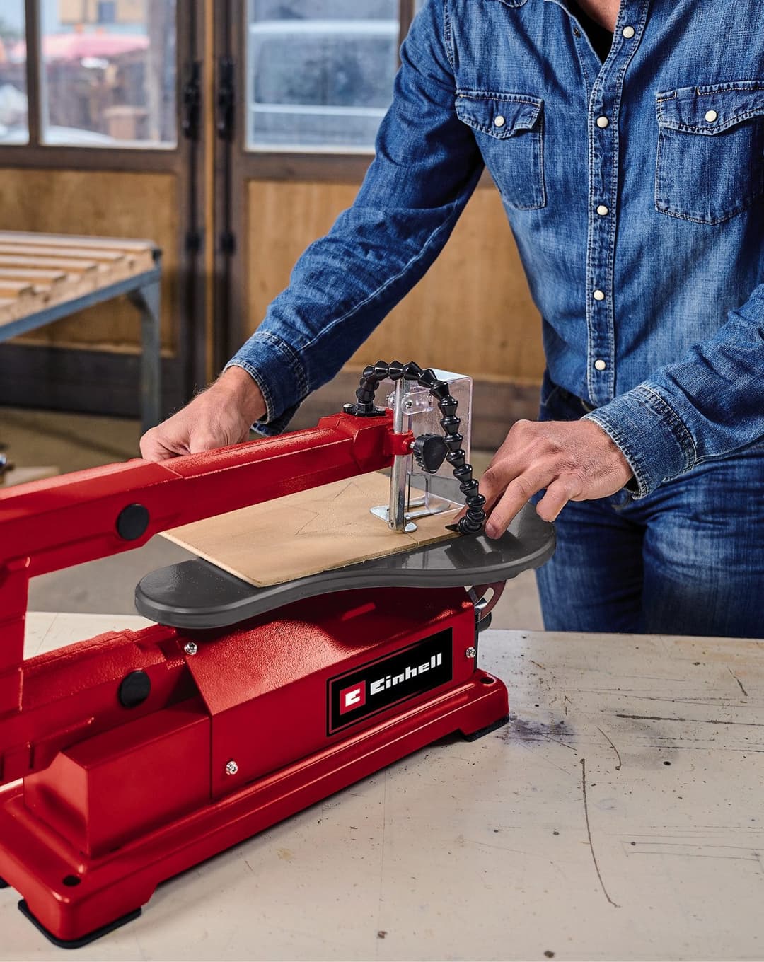 Einhell Dekupiersäge TC-SS 406 E | Rot