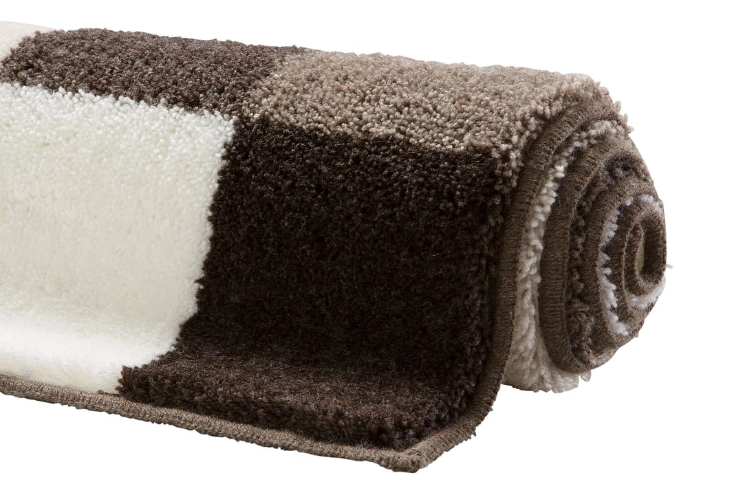 Grund Badematte Mosaik | Braun