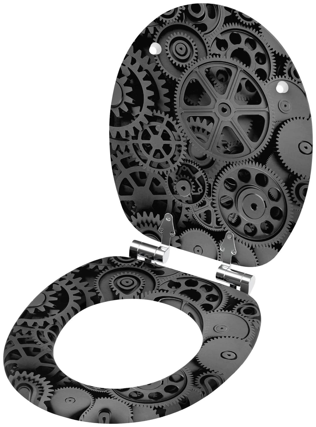 Sanilo WC-Sitz Gears | Grau