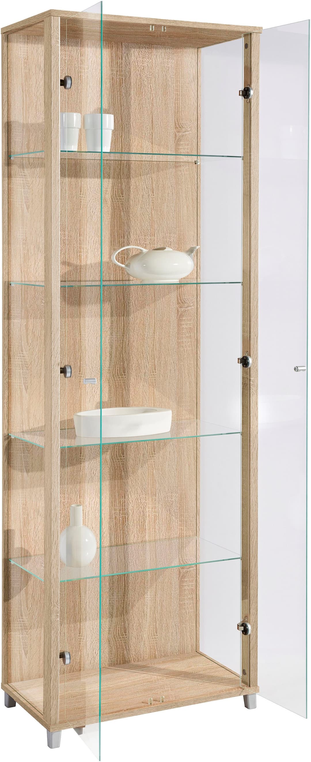 fif möbel Vitrine OPTIMA | Braun