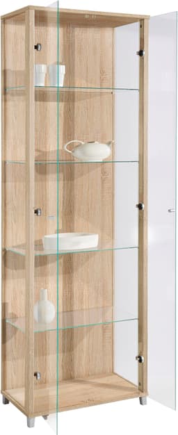 fif möbel Vitrine OPTIMA | Braun