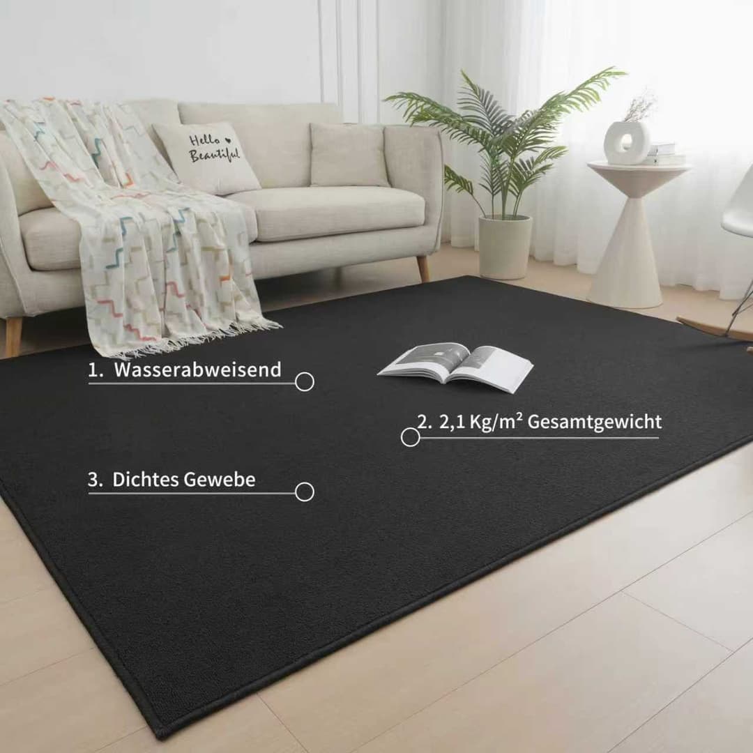 OTTO home Teppich Jola | Schwarz
