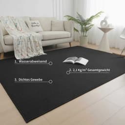 OTTO home Teppich Jola | Schwarz