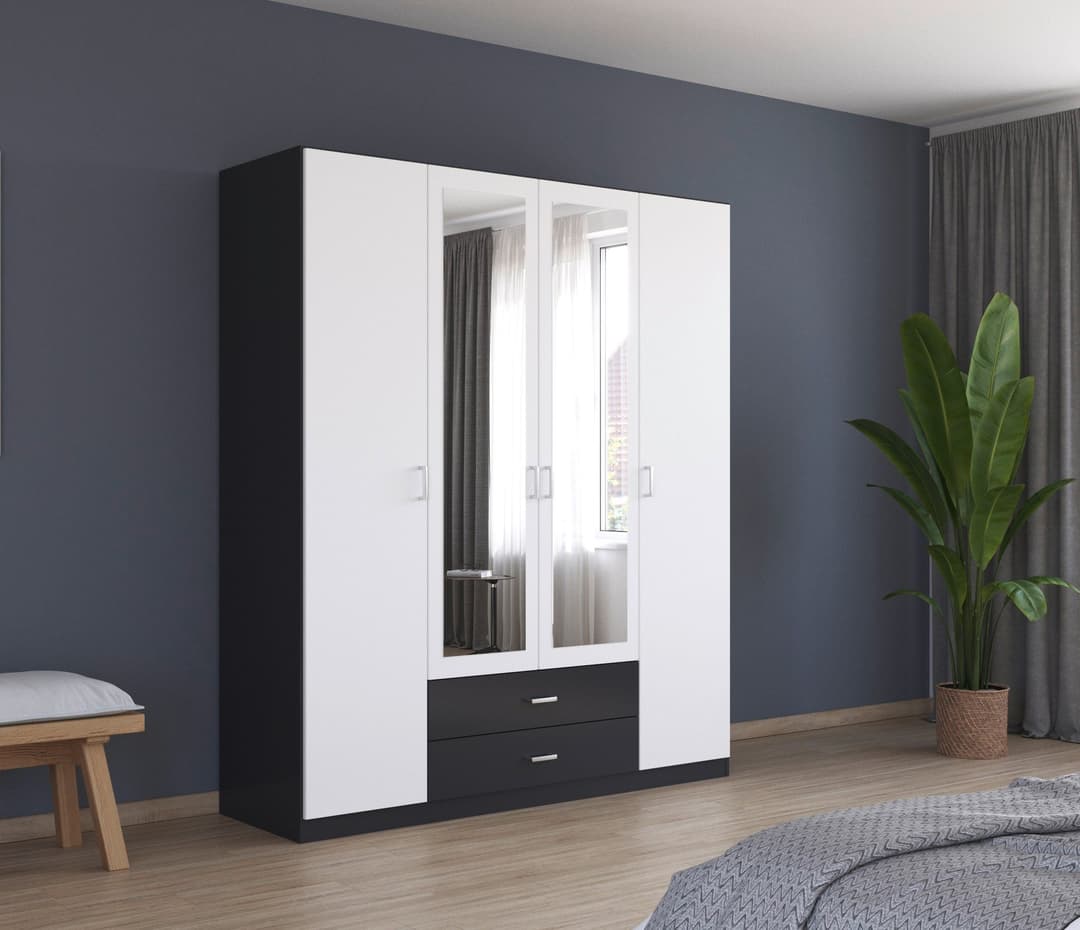 rauch Kleiderschrank GAMMA | Mehrfarbig