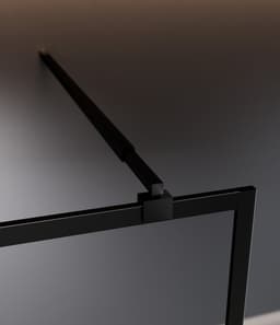 welltime Walk-In Foggy Black | Schwarz