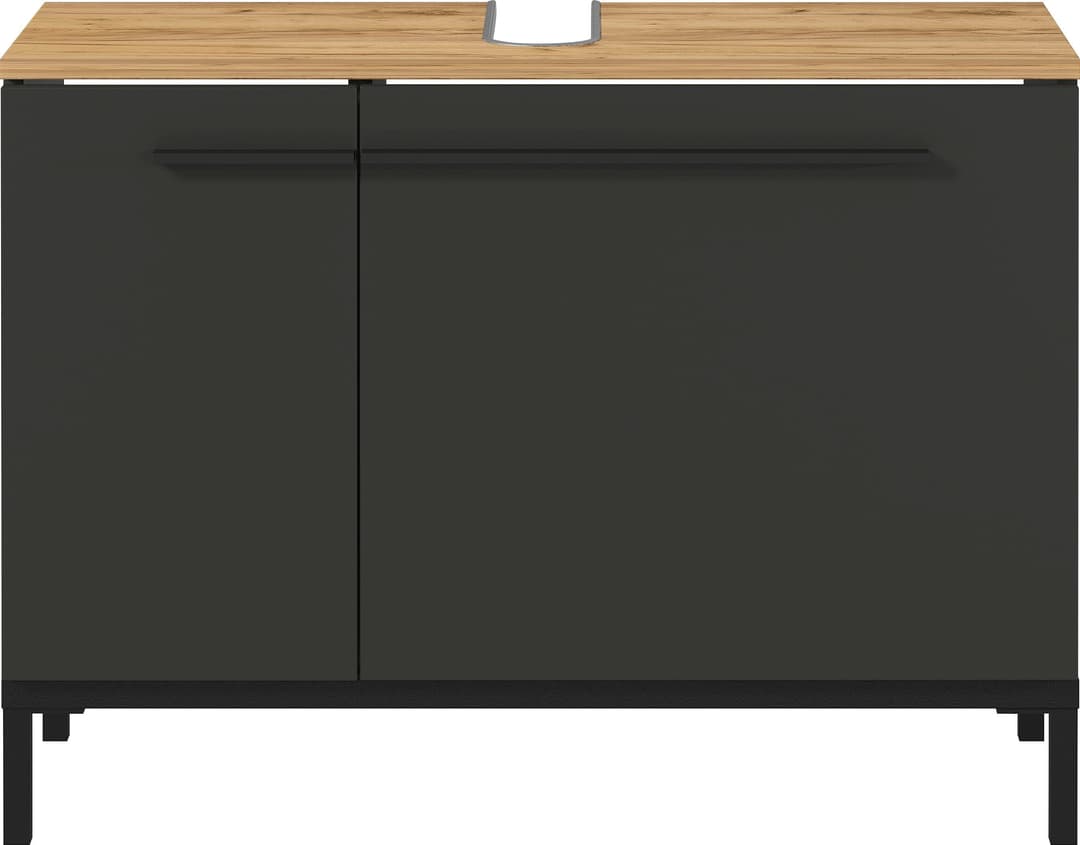 GERMANIA Waschbeckenunterschrank Yonkers | Braun