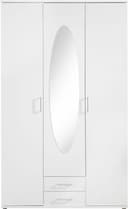 Schlafkontor Kleiderschrank Paul | Weiß 2
