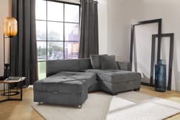 Jockenhöfer Gruppe Ecksofa Fantasy L-Form | Grau