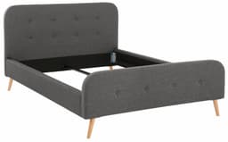 Home affaire Polsterbett Amrum | Grau
