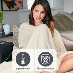 Wohndecke Uni Fleecedecke Olbia | Beige