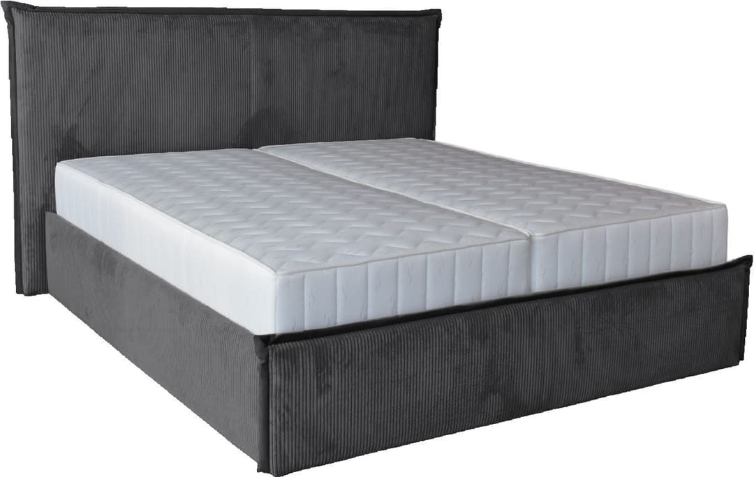 COLLECTION AB Polsterbett Marla | Grau