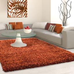 Ayyildiz Teppiche Life Shaggy 1500 | Terrakotta