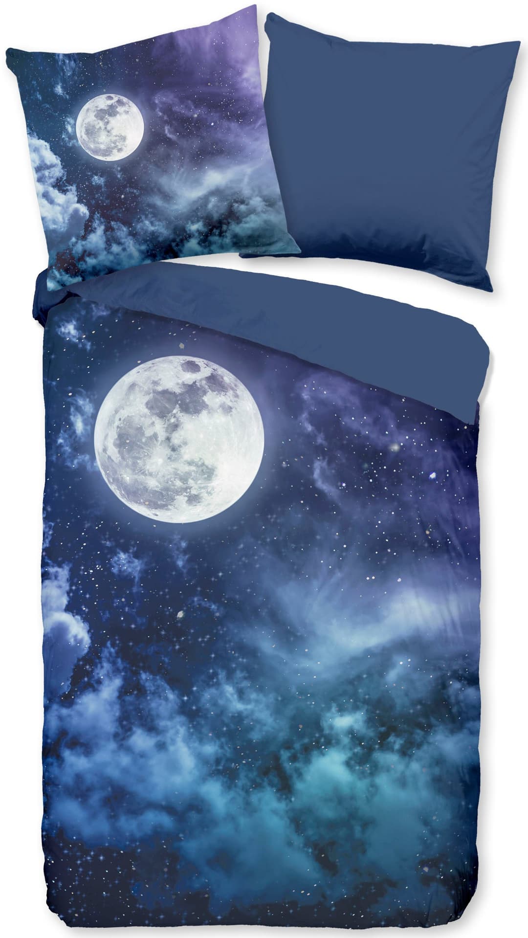 PURE luxury collection Universee Bettwäsche-Set | Blau