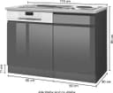KOCHSTATION Spülenschrank KS-Virginia | Weiß 5