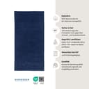 Schiesser Handtücher Turin | Blau 2
