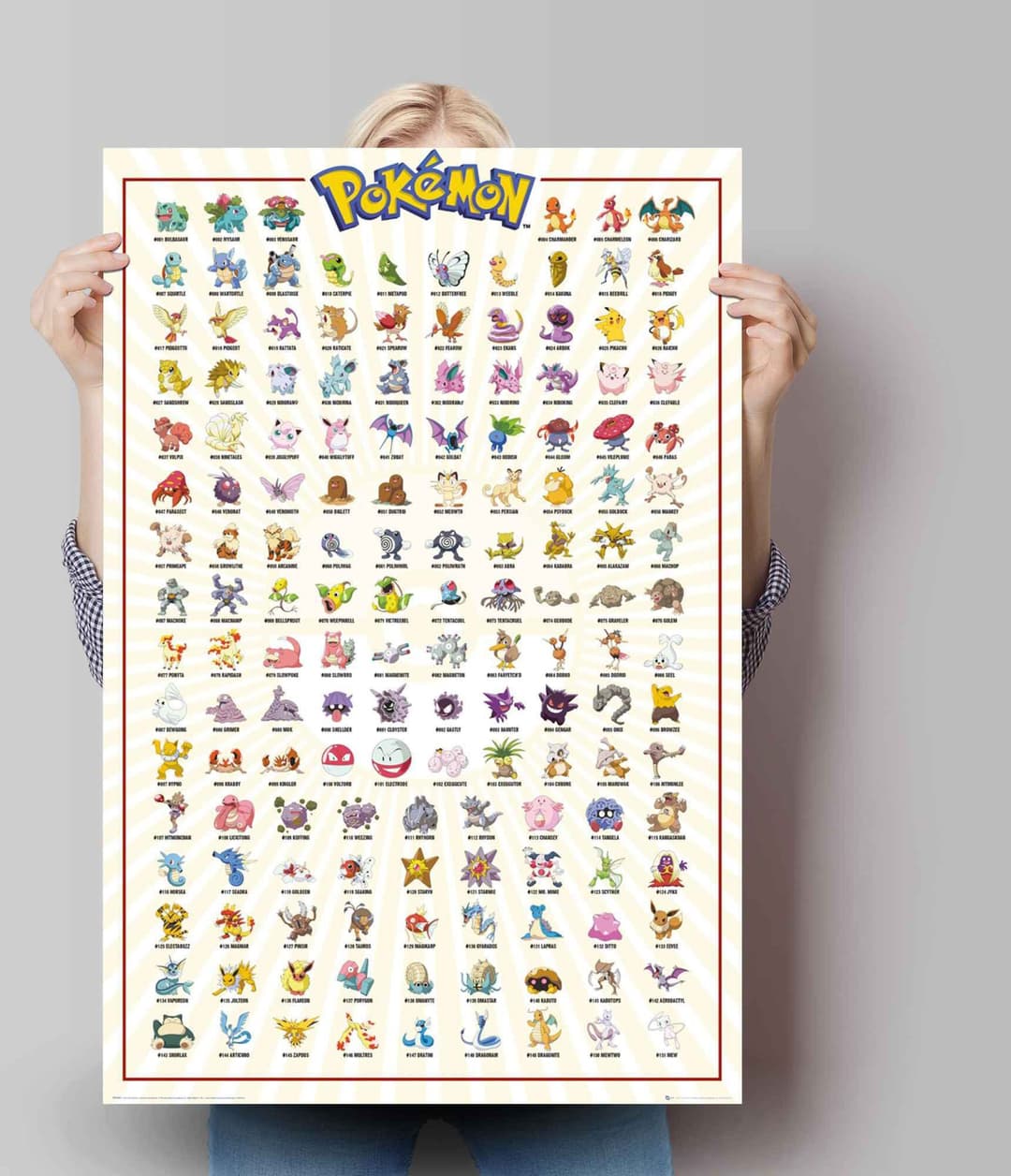 Reinders! Poster Pokemon, Comic | Mehrfarbig
