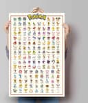 Reinders! Poster Pokemon, Comic | Mehrfarbig 2