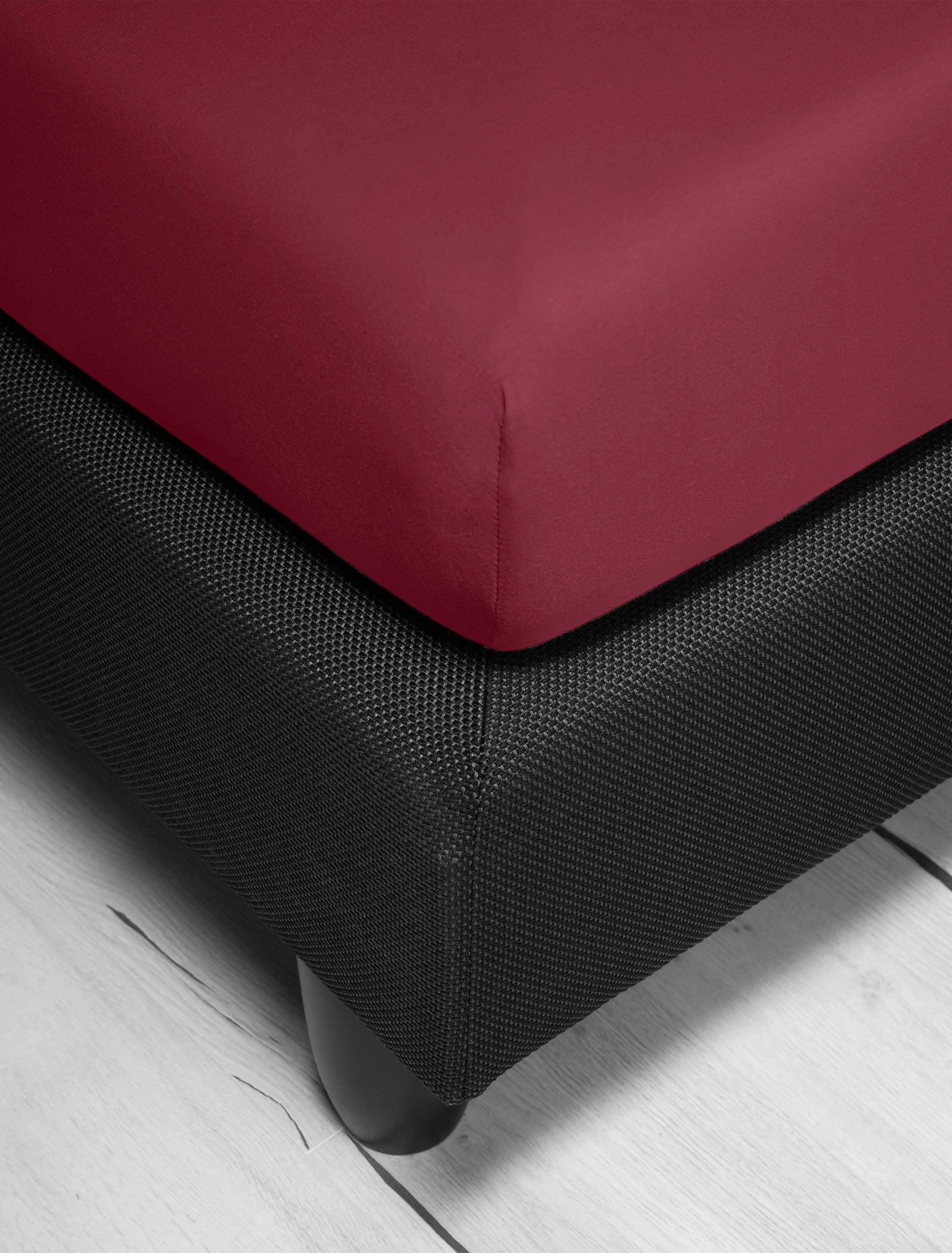 Irisette Spannbettlaken Jupiter 8 | Rot