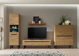 Home affaire Wohnwand Torge | Holztöne