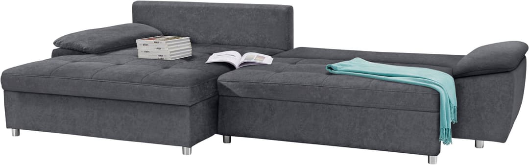 Home affaire Ecksofa Labene L-Form | Grau