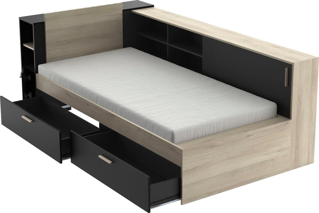 Demeyere GROUP Stauraumbett Life | Holztöne