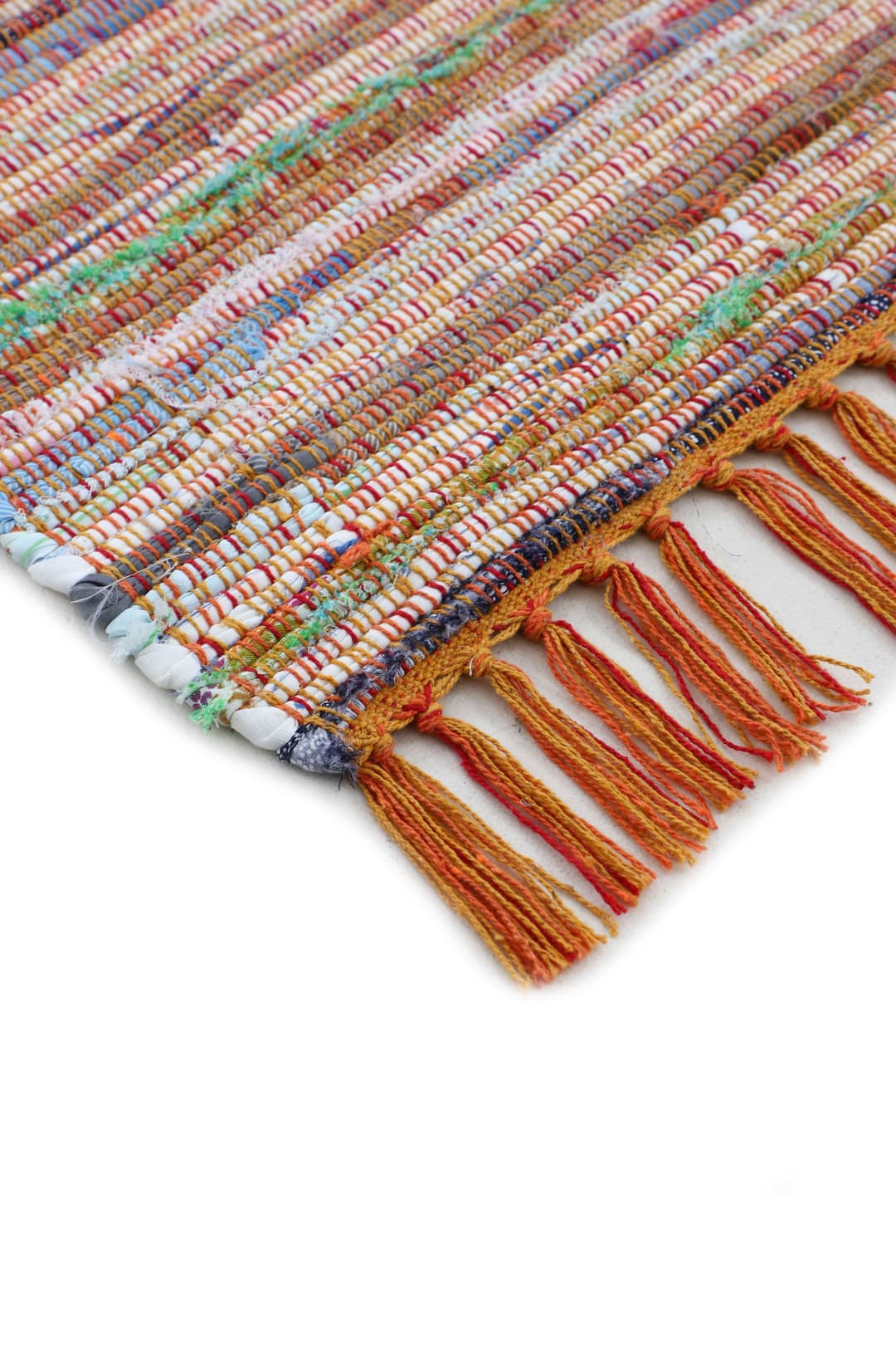 carpetfine Teppich Kelim Chindi | Orange