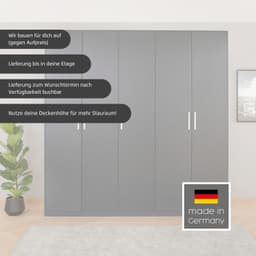 rauch Koluna Drehtürenschrank | Weiß