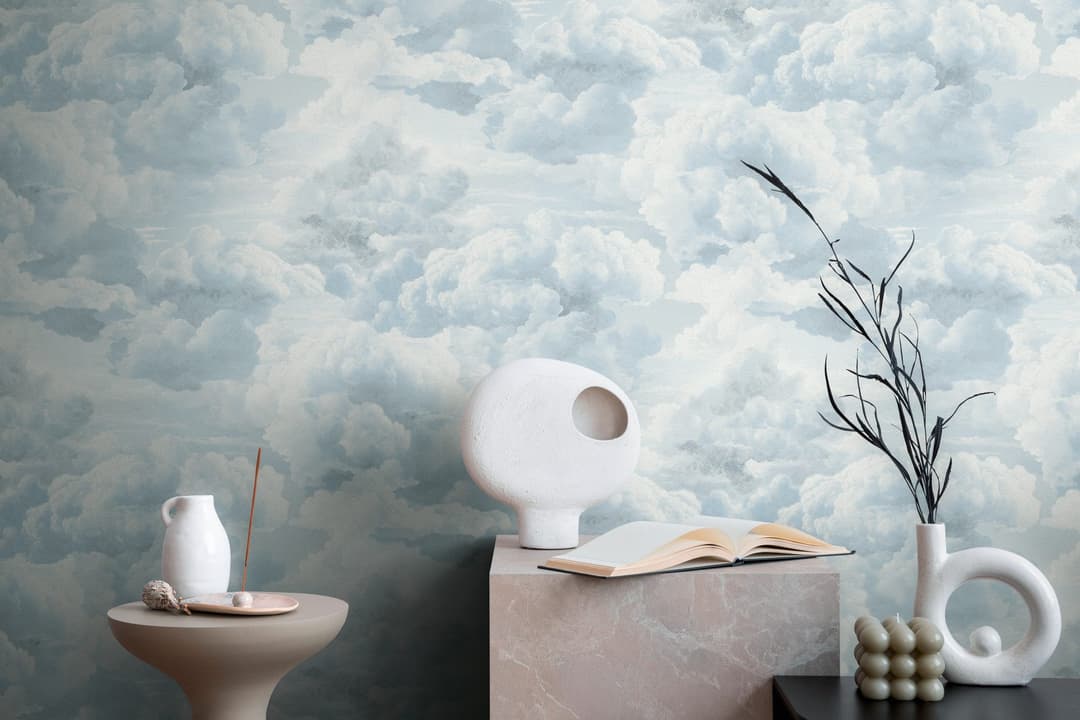 living walls Vliestapete Michalsky 6 Himmel-Tapete | Blau
