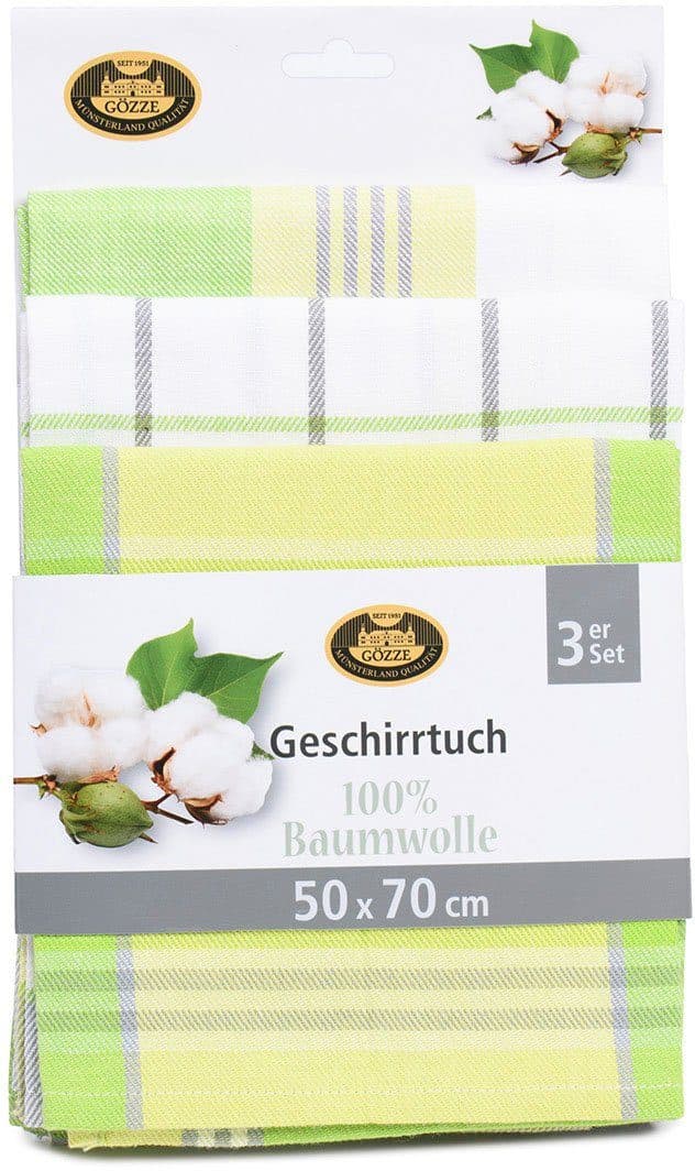 Gözze Geschirrtuch Set | Grün