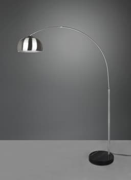 TRIO Leuchten ARGENTINA Stehleuchte | Silber