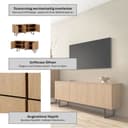 Home affaire Lowboard Lund | Holztöne 3