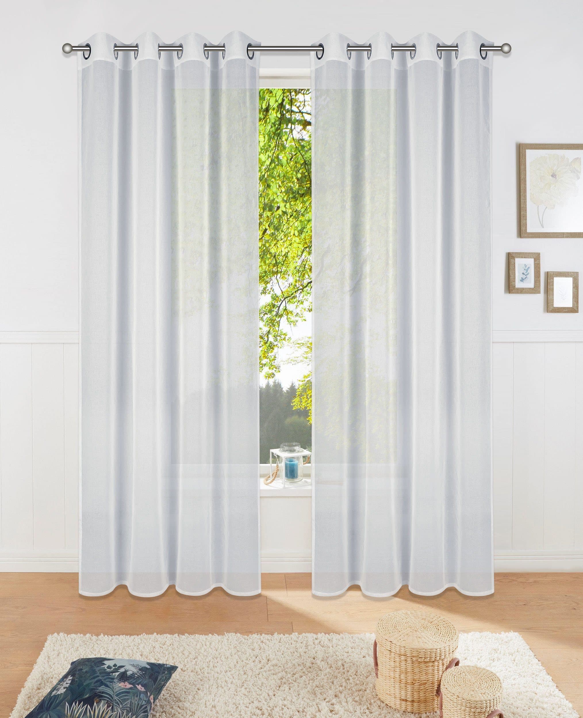 OTTO home Gardine Dolly | Grau