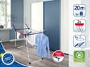 Leifheit Pegasus 200 Solid Wäscheständer | Blau 3