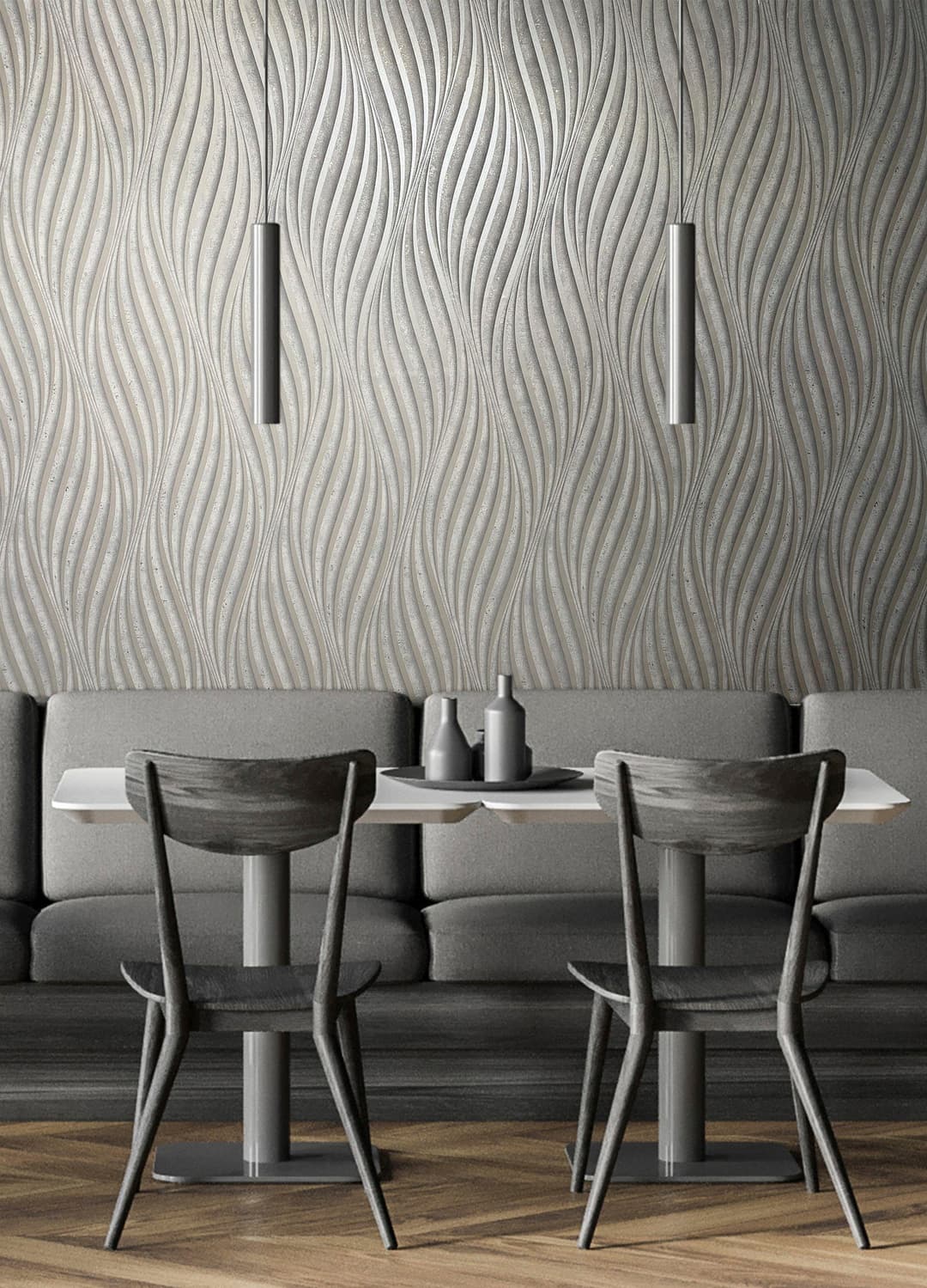 Marburg Vliestapete Twist | Grau
