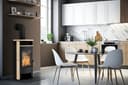 Fireplace Kaminofen Heathus MAIA Sandstein Exklusiv | Braun 2