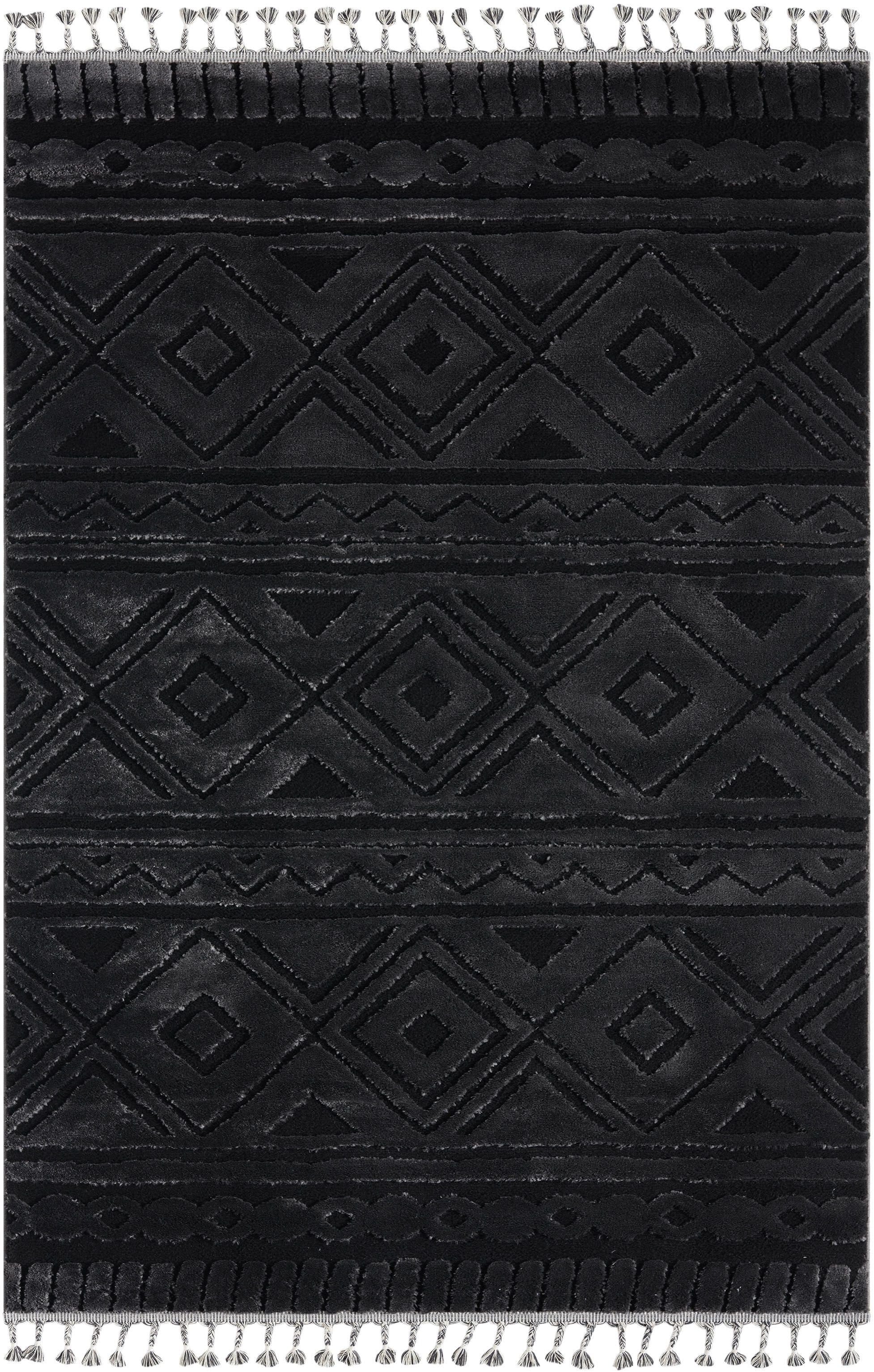 OTTO home Teppich Bonvo | Schwarz