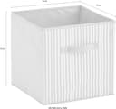 Zeller Present Aufbewahrungsbox Stripes | Beige 4