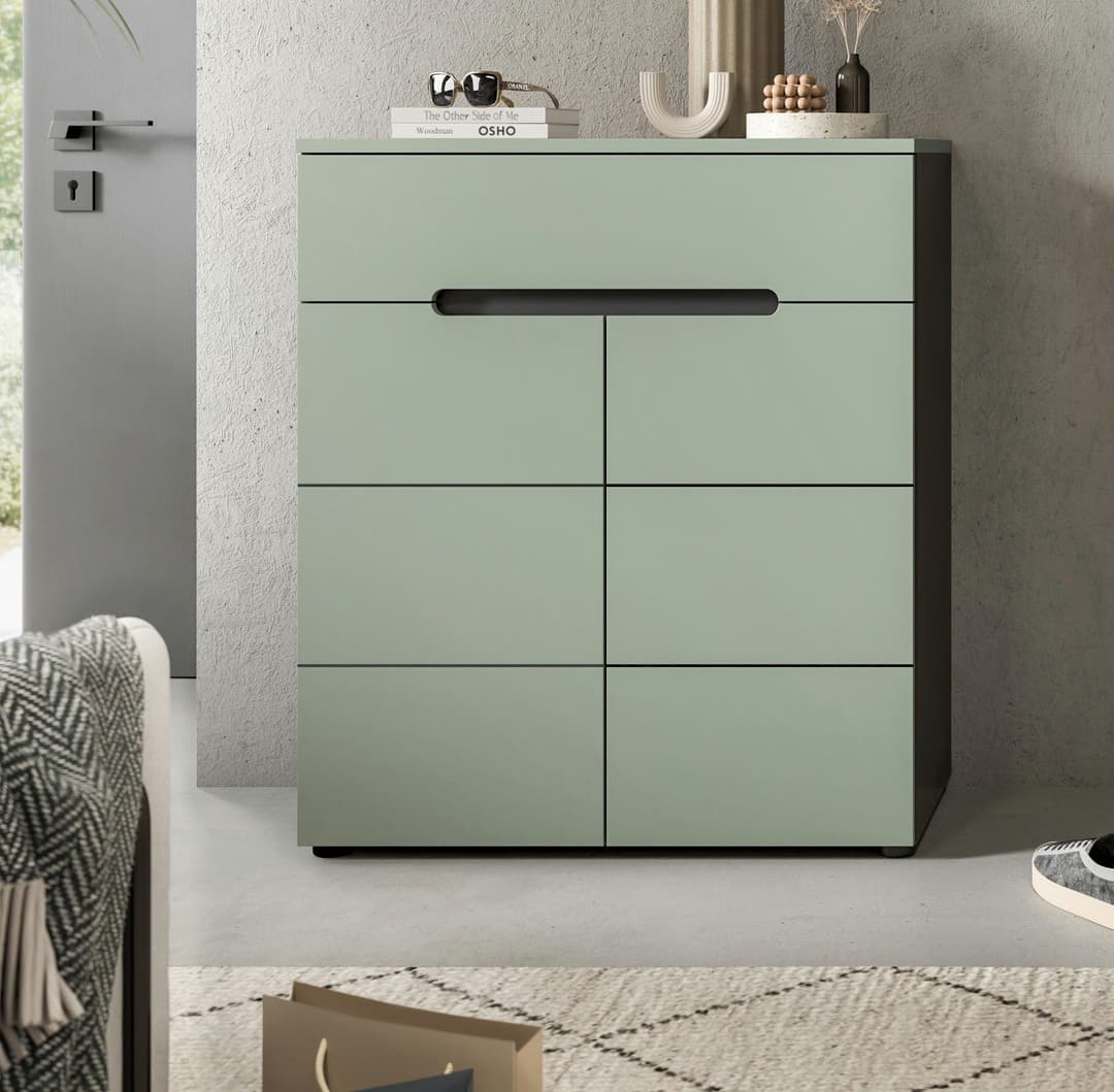 Home affaire Schuhkommode REHAT | Grau