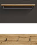 Home affaire Garderobenpaneel REHAT | Braun