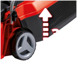 Einhell Akkurasenmäher GE-CM 18/30 Li SOLO | Rot