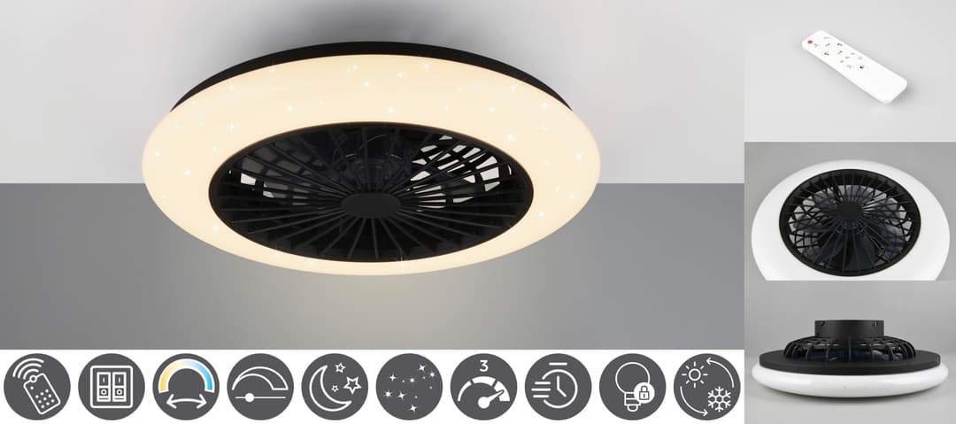 Reality Leuchten LED Deckenleuchte Stralsund | Weiß